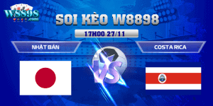 W88_Nhật Bản Vs Costa Rica, Nhận Định World Cup 2022