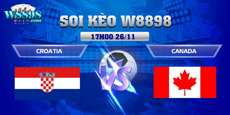 W88_Croatia Vs Canada, Nhận Định World Cup 2022