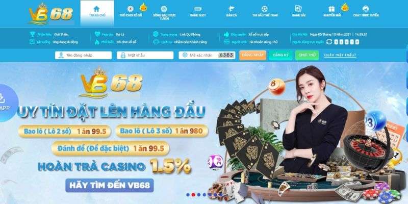 Những game giải trí hiện có tại nhà cái VB68