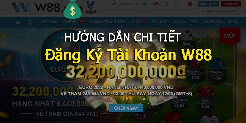 Đăng ký và tạo tài khoản tại app đánh tài xỉu uy tín W88