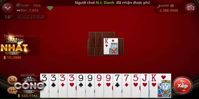 Hướng dẫn cách chơi game tiến lên miền Nam apk mod