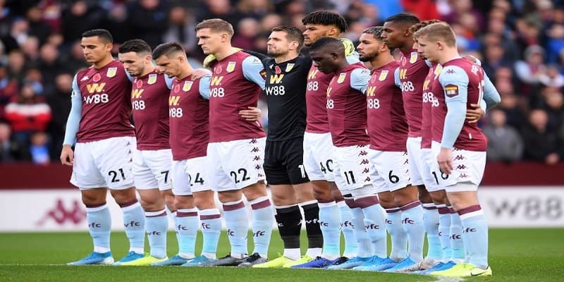 Cược thủ nên theo dõi thông tin về đội bóng Aston Villa