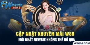 Cập Nhật Khuyến Mãi W88 Mới Nhất Newbie Không Thể Bỏ Qua